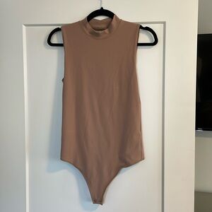 Abercrombie tan bodysuit